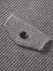 Men's Casual 30% Wool Relaxed Cardigan