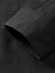Men's Old Money Style Textured-Dobby Long-Sleeve Shirt
