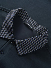 Men's Casual Shirt-Collar Faux-Layer Sweatshirt