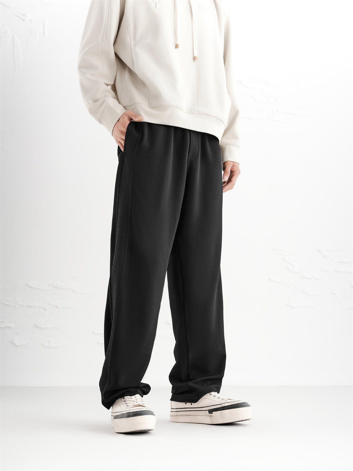 Men's Jacquard Drawstring Pants