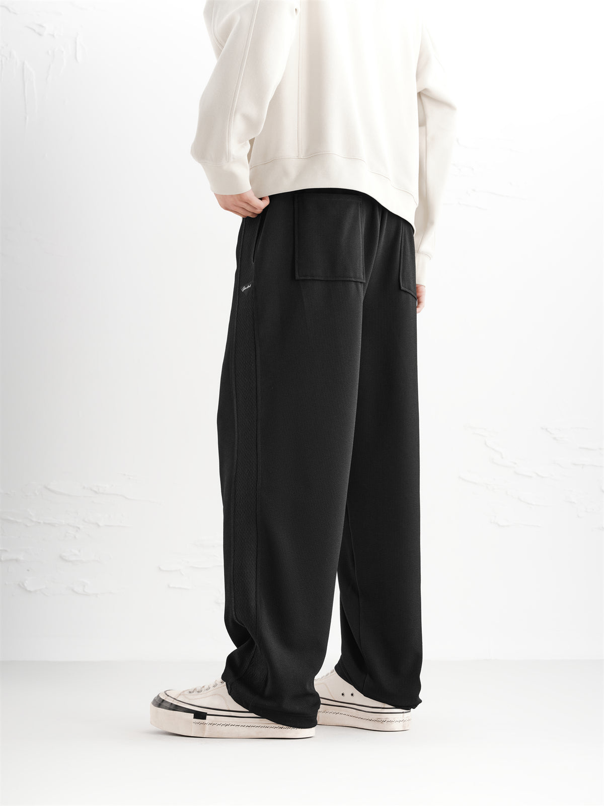 Men's Jacquard Drawstring Pants