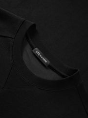 Men's Casual Textured Long-Sleeve T-Shirt