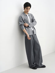Men's Solid Oversized Knit Cardigan