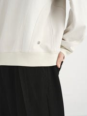 Men's Basic Jacquard Crewneck Sweatshirt