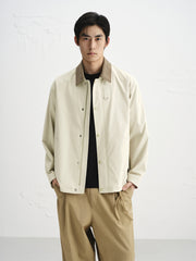 Men's Beige Barn-Style Jacket