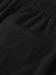Men's Solid Straight-Leg Shorts