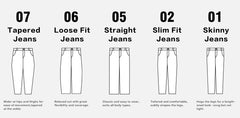 Men's Cotton-Blend Washed Tapered Jeans