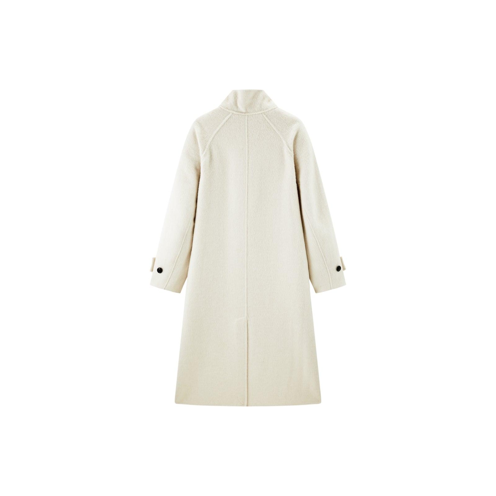 Women's Horn Toggle Button Wool Coat