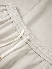 Men's Drawstring Waist Straight-Leg Sweatpants