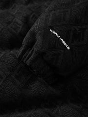 Men's Chenille Jacquard Puffer Jacket