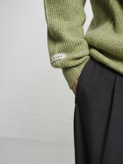 Men's Relaxed Solid Crewneck Sweater