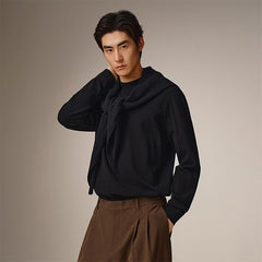 Men's Solid Slim-Fit Knit Sweater