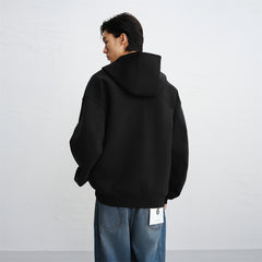 Men's Basic Zip-Up Hoodie