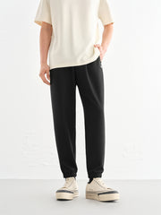 Men's Slim Tapered Joggers with Cuffed Hem