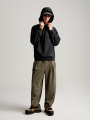 Men's Corduroy Textured Straight-Leg Casual Pants