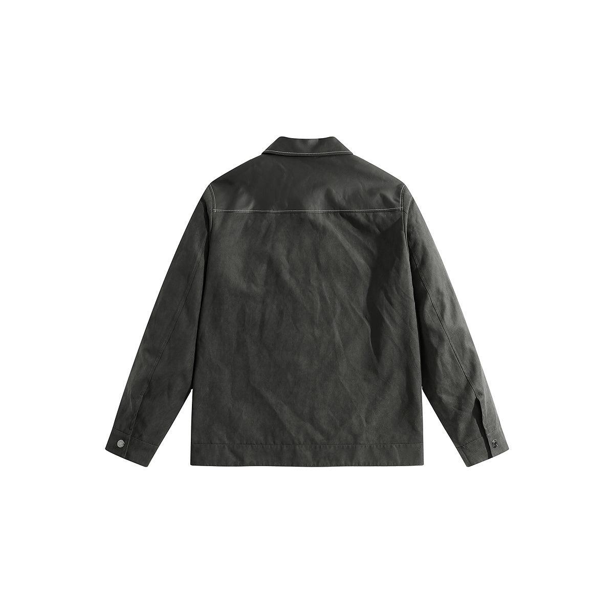 Men's Suede Patchwork Jacket