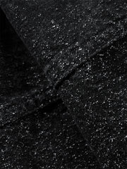 Men's Splatter Fade Jacquard Denim Jacket