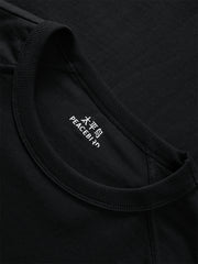 Men's Layered-Look Panel Long-Sleeve T-Shirt