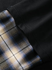 Men's Layered-Look Panel Long-Sleeve T-Shirt