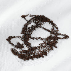 Men's Embroidered Long-sleeved T-shirt