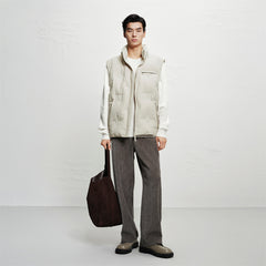 Men's Embossed Down Vest