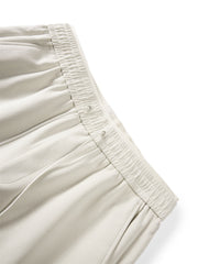 Men's Textured Jacquard Embroidered Shorts