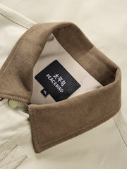 Men's Beige Barn-Style Jacket