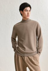 Men's Mock Neck Pullover