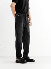 Men's Gradient-Washed Tapered Jeans