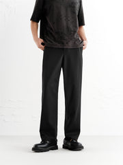 Men's Basic Textured Waffle Pants