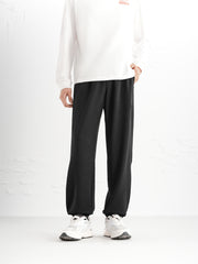 Men's Drawstring Waffle Jogger Pants