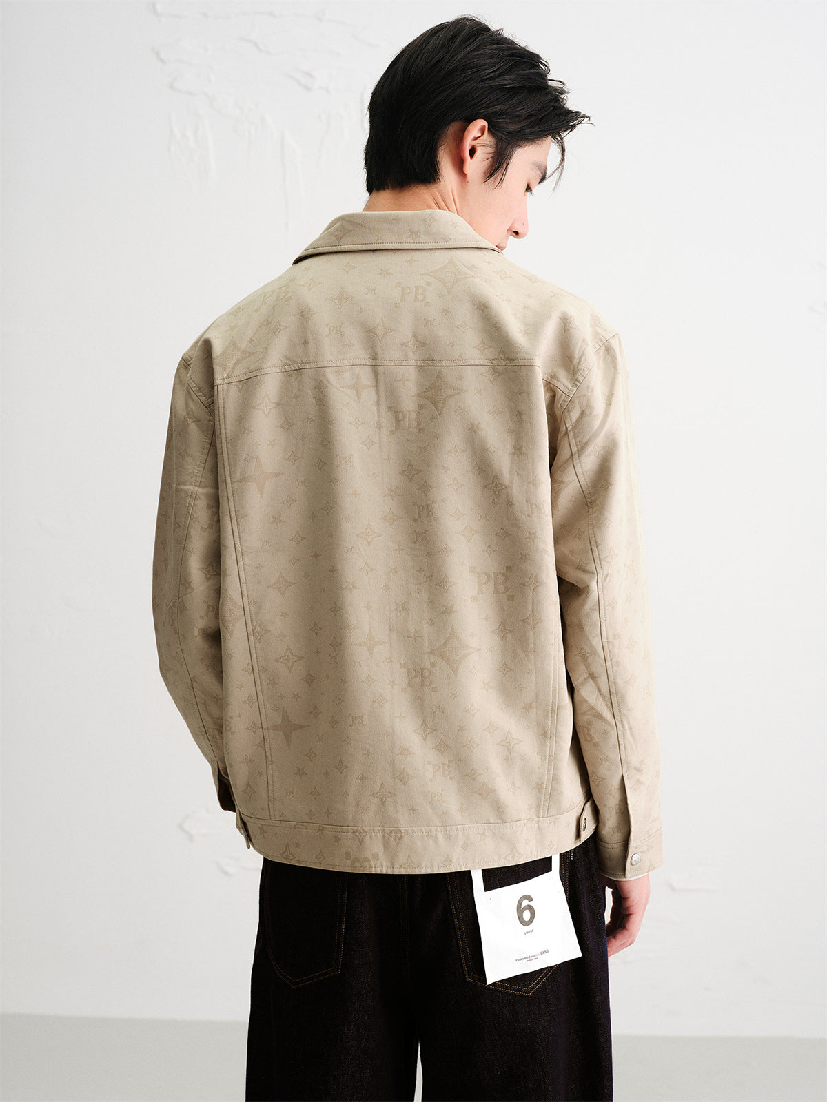 Men's Vintage Allover Jacquard Jacket