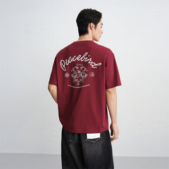 Men's Embroidered Graphic T-Shirt