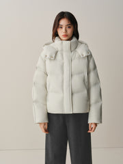 Women's Short Quilted Puffer Jacket
