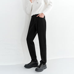Men's Wool-Blend Slim Jeans