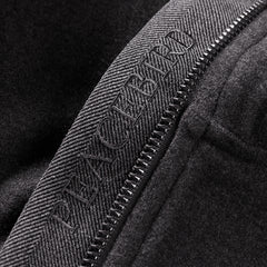 Women's Rhinestone Letter Zip Up Hoodie