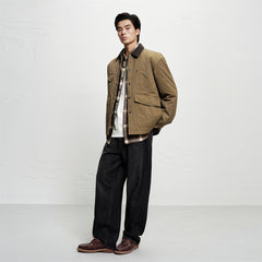 Men's Utility Pocket Down Jacket