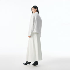 Women's Relaxed Cropped TENCEL Denim Jacket