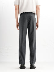 Men's Slim-Fit Gray Dress Pants