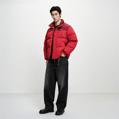 Men's Water-Repellent Tonal Puffer Jacket