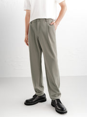 Men's High-Stretch Textured Tapered Pants