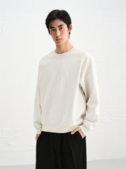 Men's Basic Jacquard Crewneck Sweatshirt