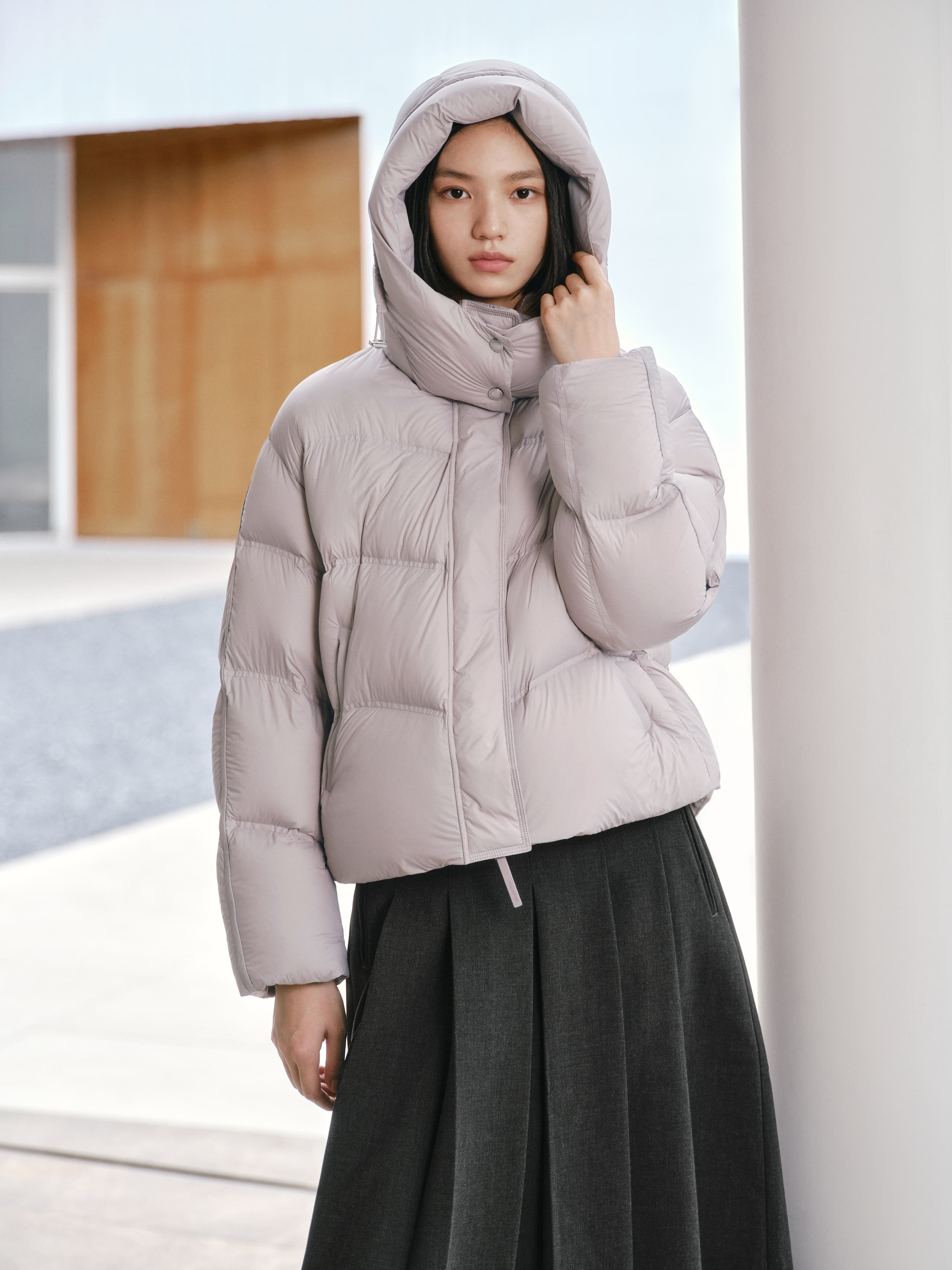 Women's Short Quilted Puffer Jacket