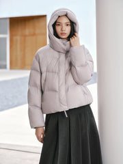 Women's Short Quilted Puffer Jacket