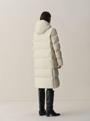 Women's Mid-Length Thermal Triple-Proof Down Coat