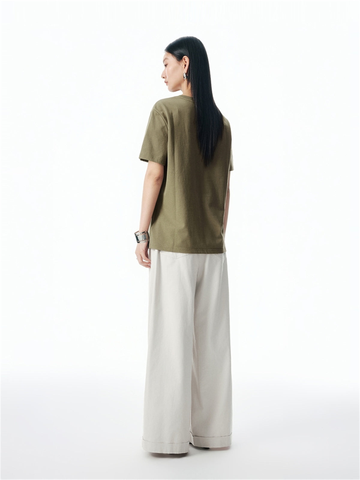 Women's Floral Cotton T-Shirt