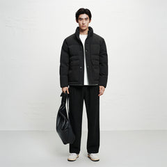 Men's Straight-Leg Fleece-Lined Sweatpants