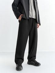 Men's Embroidered Straight-Leg Pants