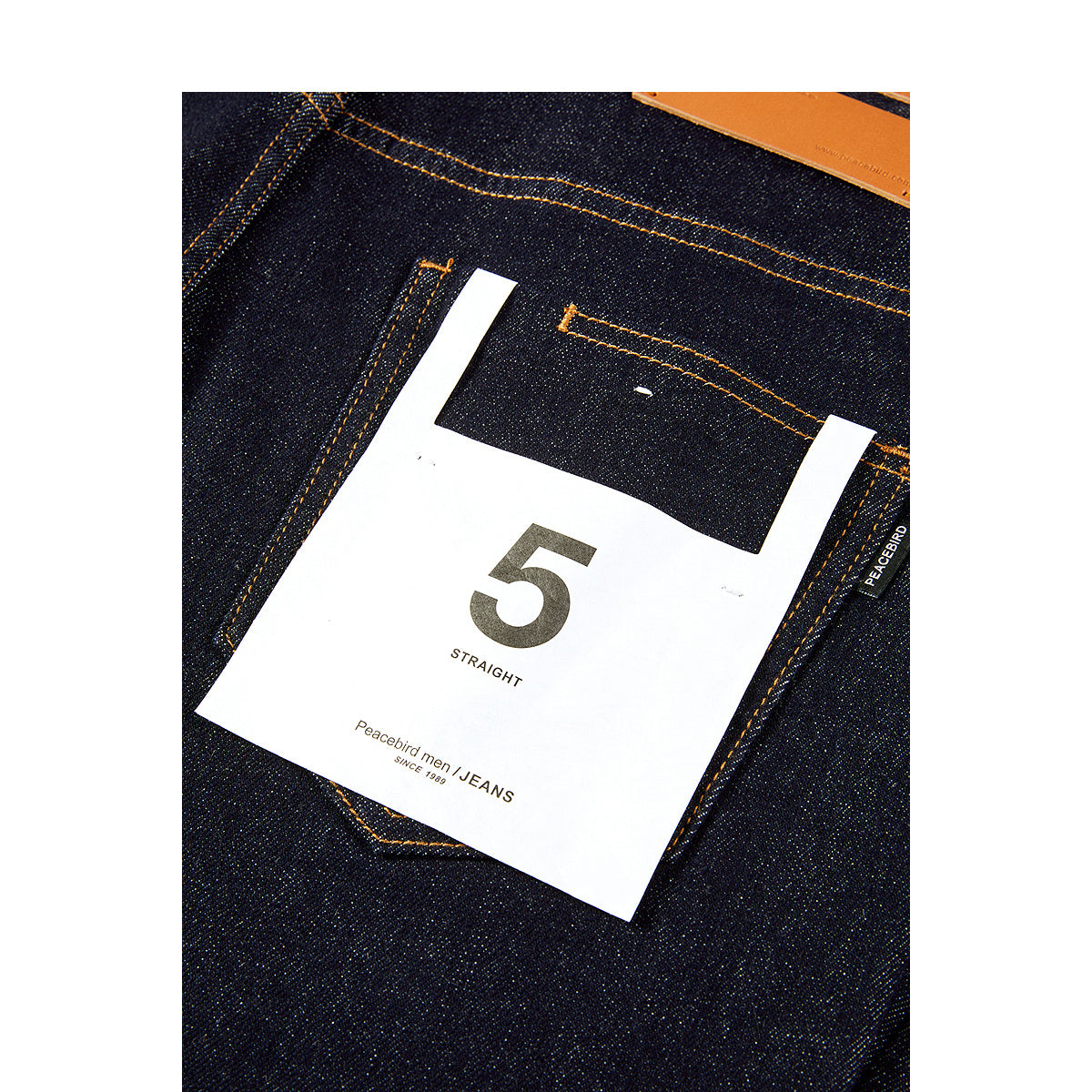 Men's Fast Color Straight Jeans