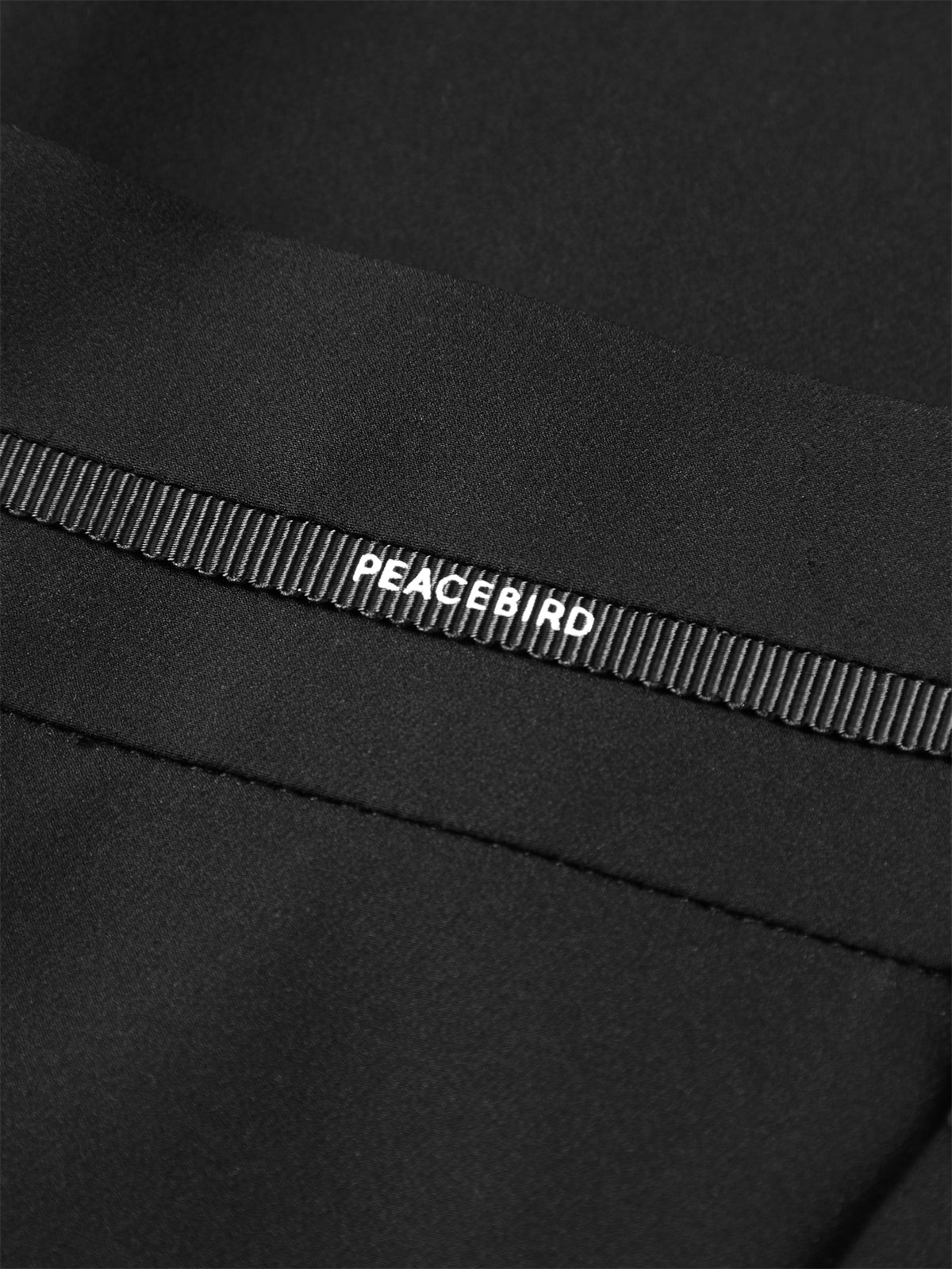 Men's Solid Cropped Business Pants